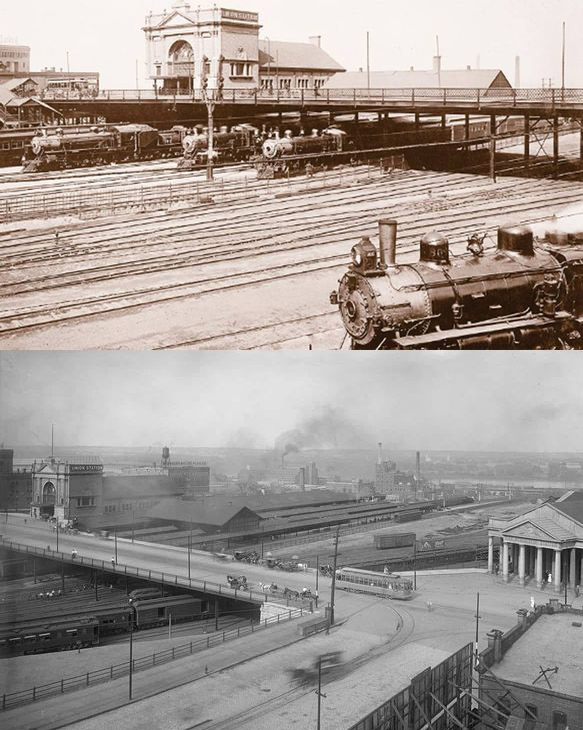 19th century Omaha Union Station